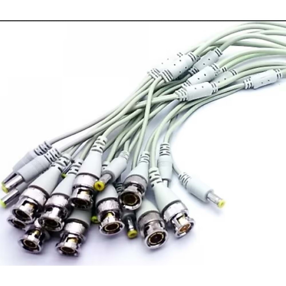 HAZIR BNC VE POWER JACK KABLO ( KOLİ ADET: 1250 ADET)