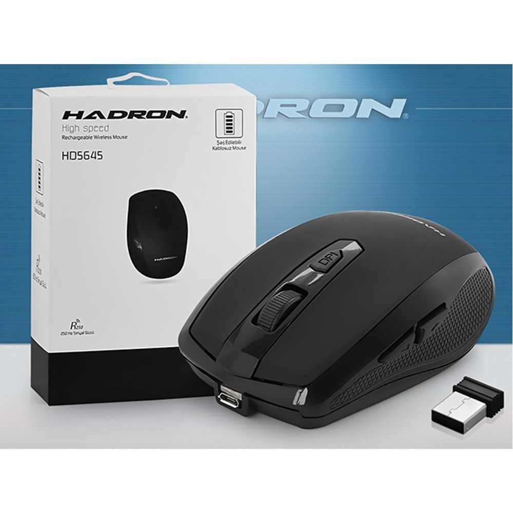 HADRON HD5645 ŞARJLI KABLOSUZ MOUSE