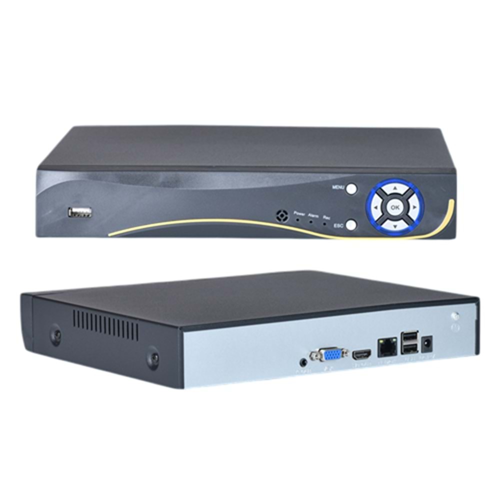ZTECH 32 KANAL 8MP 4K NVR ZR-532 5MP H265+ (KOLİ ADET 5)