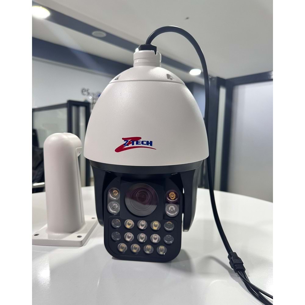 ZR-2077 IP 9 inch 52X ZOOM 3 light source PTZ 5MP IP CAMERA (SPEED DOME)