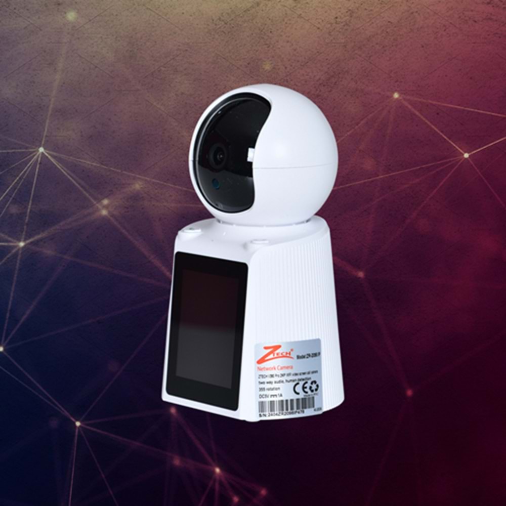 ZTECH ZR-2098IP EKRANLI BEBEK KAMERASI V380