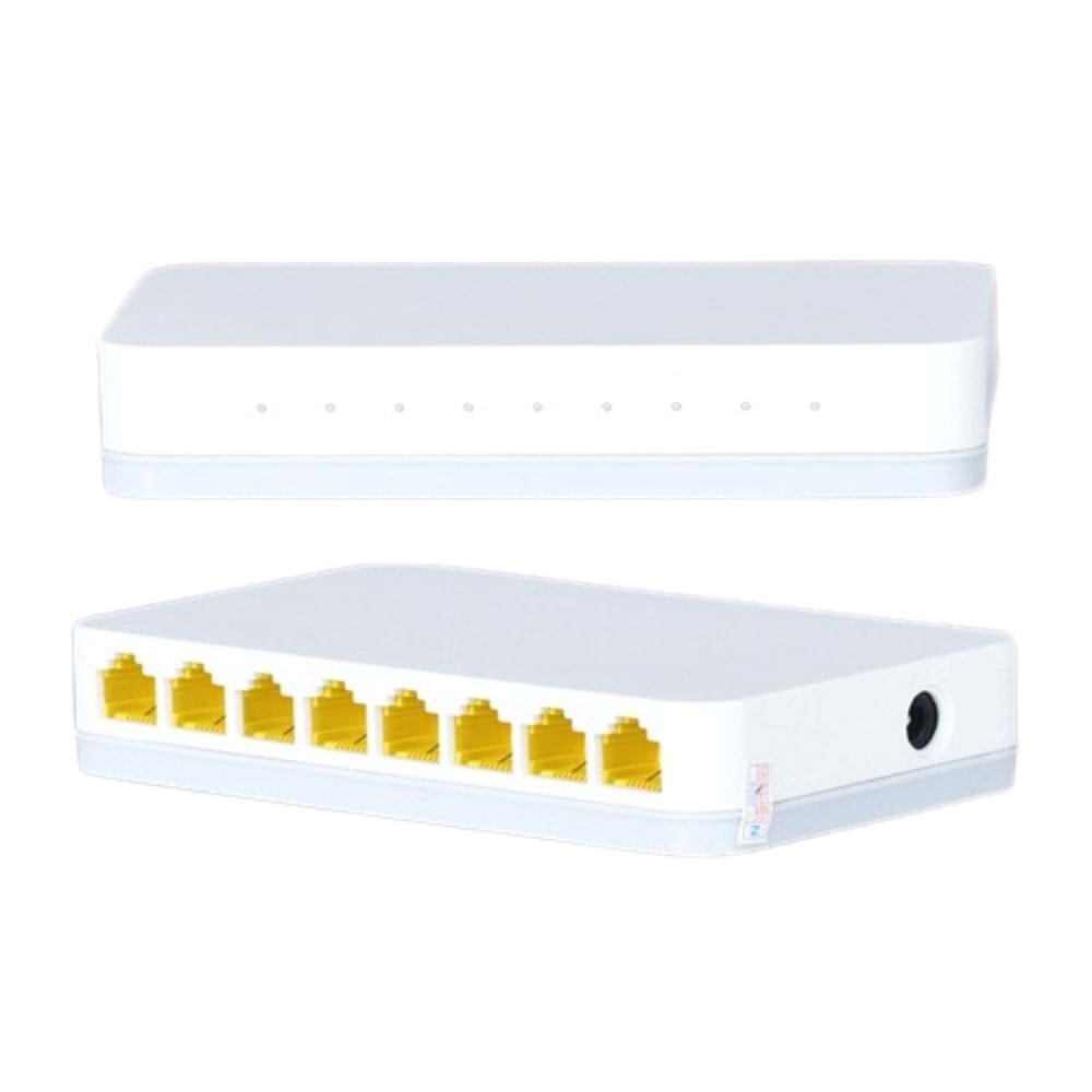 ZTECH ZR-1088 8 PORT * 10/100Mbps ethernet switch ,5V1A