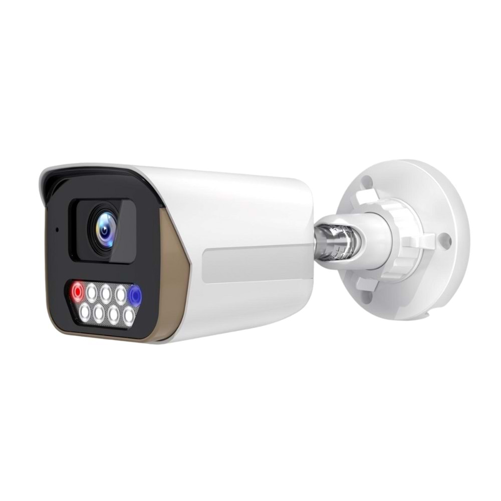 O-KAM-3036 5MP 9 WARMLED ÇAKAR DUALLED IP BULLET METAL KAMERA