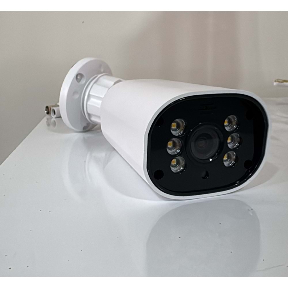 SESLİ 2.8 mm ZTECH ZR-2023 6 WARM 2MP AHD 2.8MM PLASTİK KASA BULLET KAMERA
