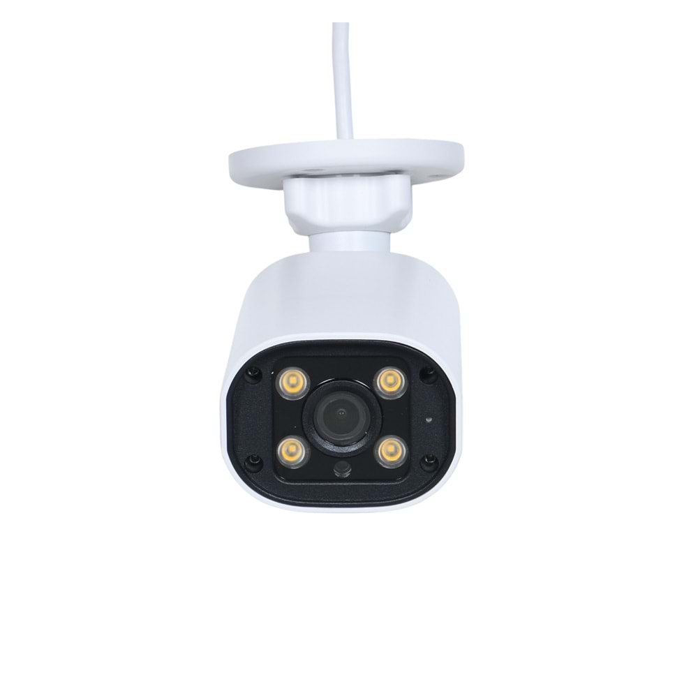 SESLİ 2.8 mm ZTECH ZR-2023 6 WARM 2MP AHD 2.8MM PLASTİK KASA BULLET KAMERA