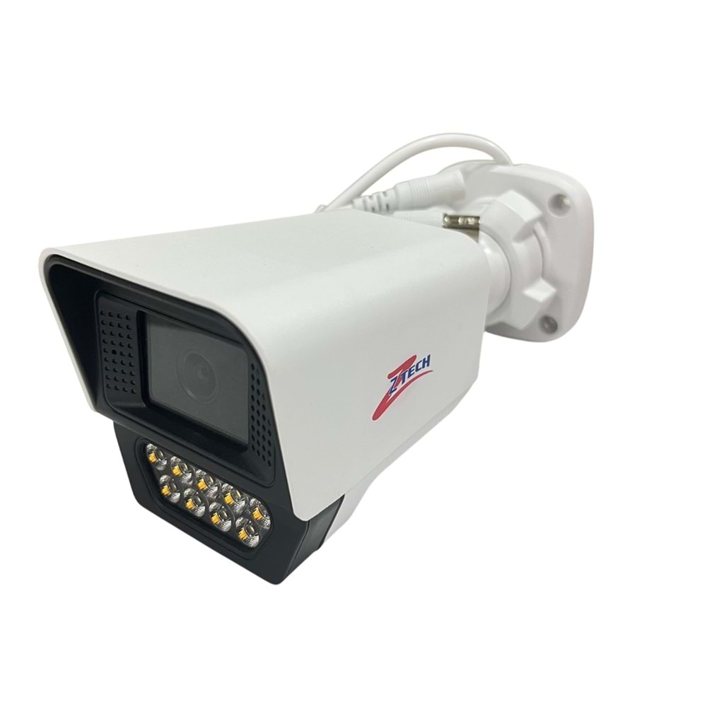 ZTECH ZR-4028 AHD 9WARM 2MP AHD 2.8MM PLASTİK KASA BULLET KAMERA