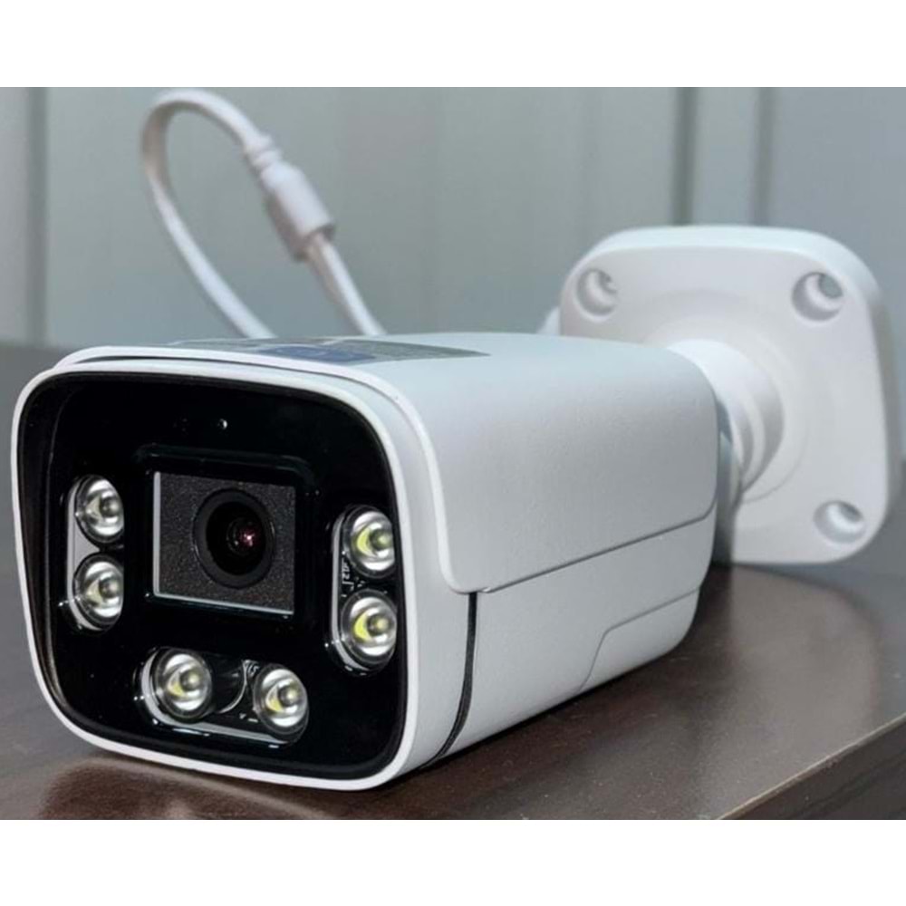 ZTECH ZR-6060 IP COLOVRU WİTH MİC and poe 5MP SMALL DARK LENS