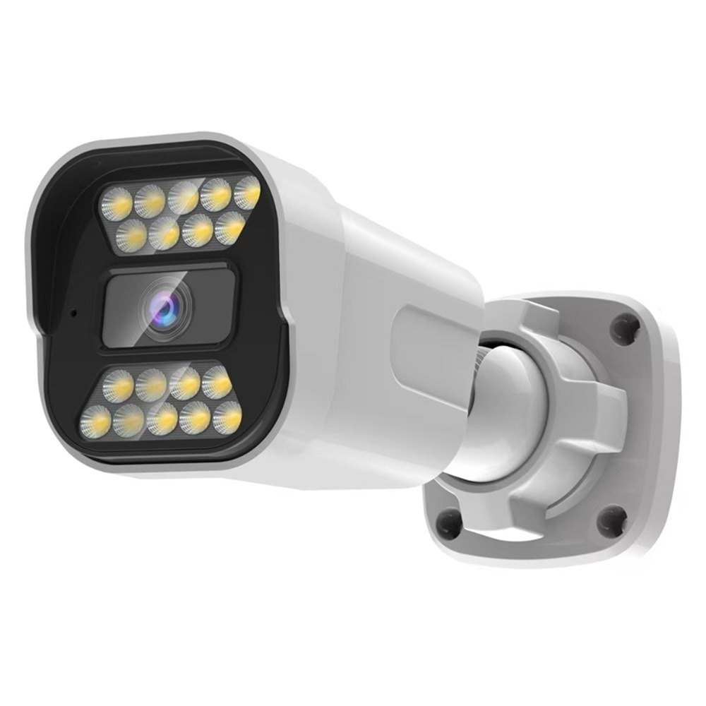 ZR-7071 AHD 2MP PLASTİK SESLİ BULLET COLORVU CAMERA