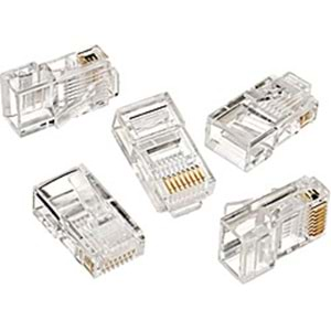 RJ-45 CAT5 KONNEKTÖR 100 LÜ PAKET