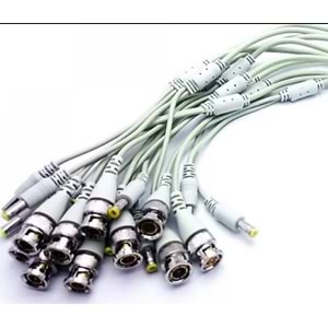 HAZIR BNC VE POWER JACK KABLO ( KOLİ ADET: 1250 ADET)