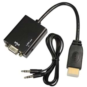 ZTECH ZR-991 HDMI TO VGA SESLİ ADAPTÖRLÜ