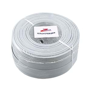 ZTECH ÖZEL SERİ 250MT 2+1 2*0,50 CCTV KABLO
