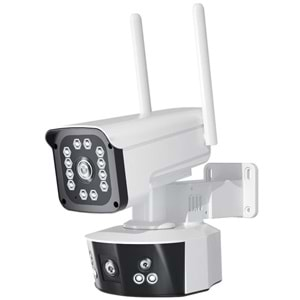 O-KAM-3032 6MP Dual Lens WIFI PTZ Camera(KOLİ ADET 12)