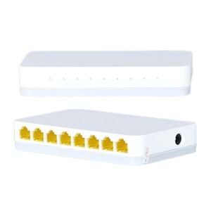 ZTECH ZR-1088 8 PORT * 10/100Mbps ethernet switch ,5V1A