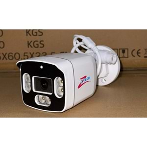 ZTECH ZR-2027IP 5MP SESLİ, POE YTOT 4mm F1.0 1/2.7 5mp SMALL LENS PLASTİC BULLET KAMERA