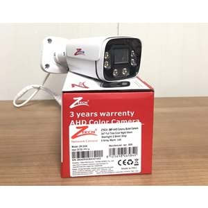 ZTECH ZR-3028 9WARM 2MP AHD 2,8MM HIK METAL KASA BULLET KAMERA
