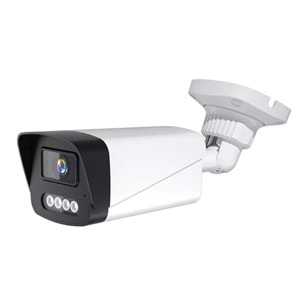 YENIIII ZTECH ZR-2069 AHD 9 WARM LED PLASTİC BULLET KAMERA 24/7 COLOVRU 2MP pcb 3.6mm