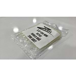 ZTECH BEYAZ KABLO BAĞI 2.5*120MM (100 ADET)