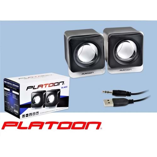 PLATOON PL-4012 USB 2.0 PC SPEAKER 1+1
