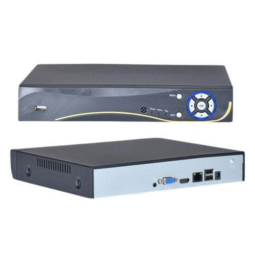 ZTECH ZR-516 16CH 8MP 4K NVR KAYIT CİHAZI (KOLİSİ ADET 10)