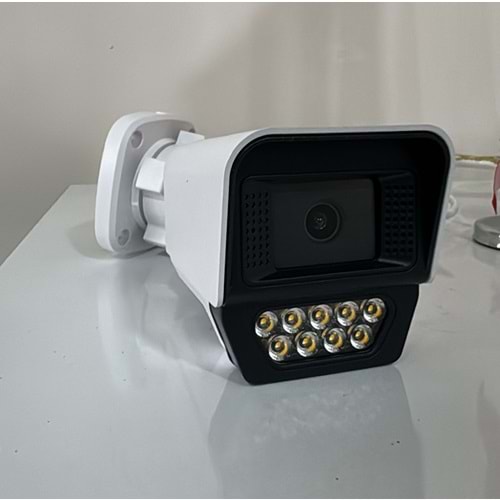 ZTECH ZR-2069 AHD 9 WARM LED PLASTİC BULLET KAMERA 24/7 COLOVRU 2MP pcb 3.6mm