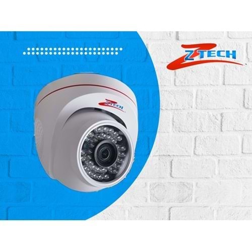 ZTECH ZR-741İP POELİ H264 3.6MM 36 LED 4MP STARLIGHT İP KAMERA DOME