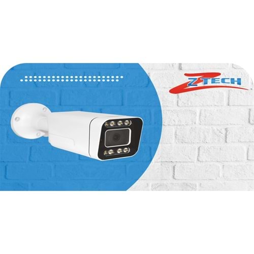 ZTECH ZR-2224 IP 5MP IP 8 WARM LED Colorvu Bullet Camera With audio