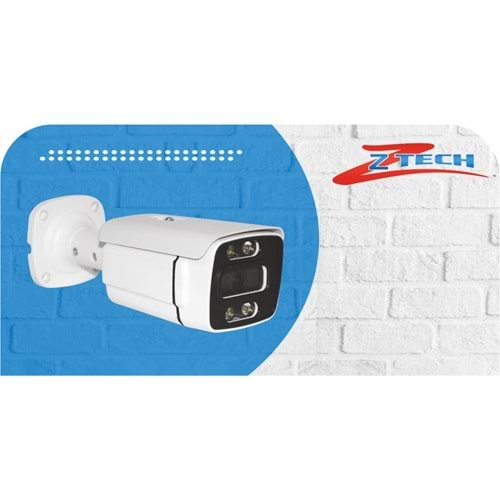 ZR-2088 IP ZTECH 8MP IP PoE Colorvu Bullet Camera With audio AND PoE