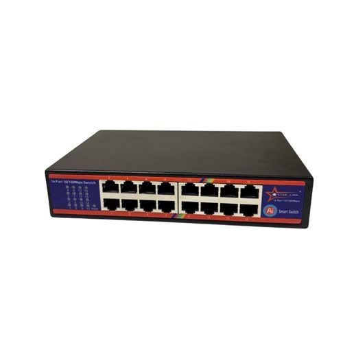 ZTECH ZR-1026 16 PORT SWİTCH 10/100