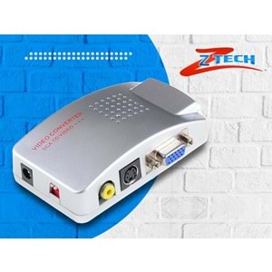 ZTECH ZR-951 VGA TO AV ÇEVİRİCİ ADAPTÖR